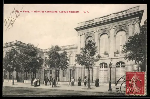 AK Paris, Hôtel de Castellane, Avenue Malakoff