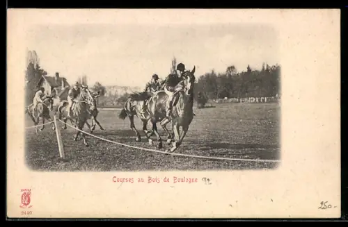 AK Paris, Courses au Bois de Boulogne