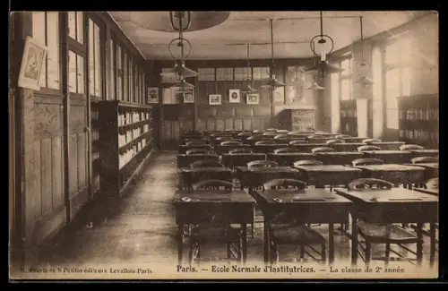 AK Paris, Ecole Normale d`Institutrices, La classe de 2e année