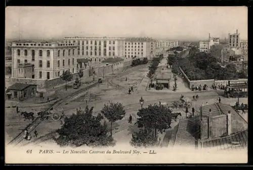 AK Paris, Les Nouvelles Casernes du Boulevard Ney