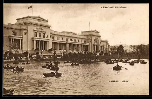 AK British Empire Exhibition 1924, Canadian Pavillon