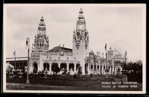 AK Franco-British Exhibition, Palace of Womens` Work