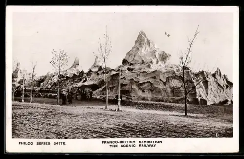 AK The Franco-British Exhibition, The Scenic Railway