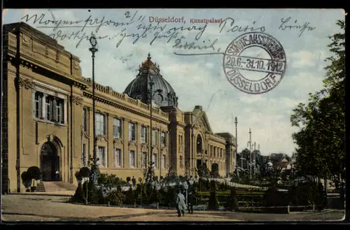 AK Düsseldorf, Kunstpalast, Ausstellung