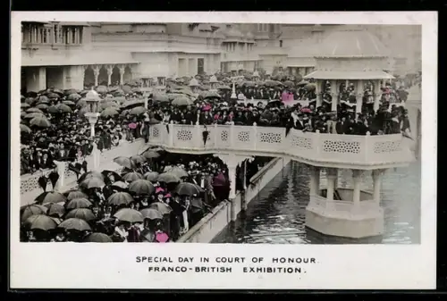 AK Franco-British Exhibition, Special Day in court of honour