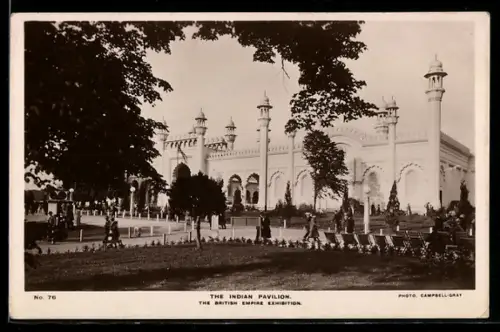 AK London, British-Empire Exhibition 1924, the Indian Pavilion