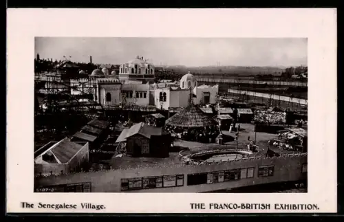 AK The Franco-British Exhibition, The Senegalese Village