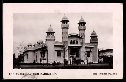 AK London, Franco-British Exhibition, The Indian Palace