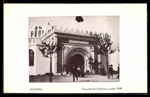 AK London, Franco-British Exhibition 1908, Algeria