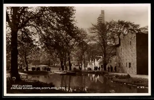 AK Glasgow, Empire Exhibition 1938, The Clachan