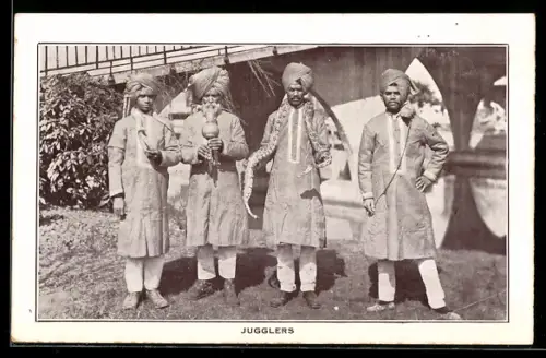 AK Wembley, Tibettan dancers with flute and snake, Dressur