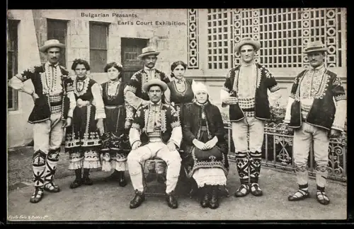 AK London, Earl`s Court Exhibition, Bulgarian Peasants