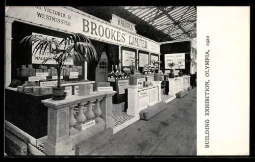 AK London, Building Exhibition 1920, Olympia