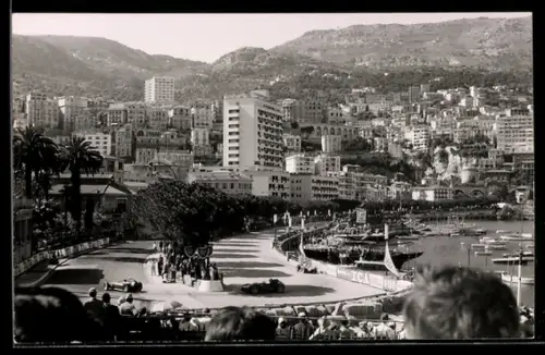 Foto-AK Monaco, GP MT. C. 1958, Gaso Meterkurve