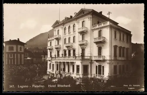 AK Lugano-Paradiso, Hotel Ritschard