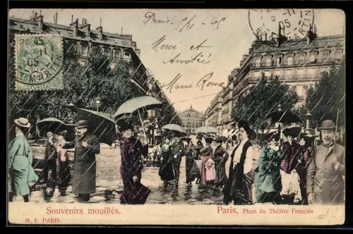 AK Paris, Place du Théâtre Francais