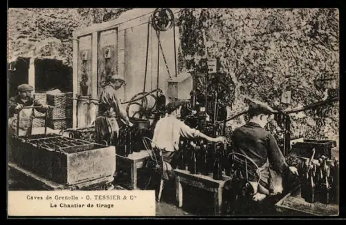 AK Saumur, Le Chantier de tirage