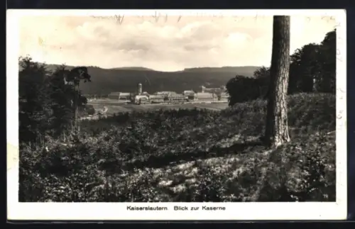 AK Kaiserslautern, Blick zur Kaserne
