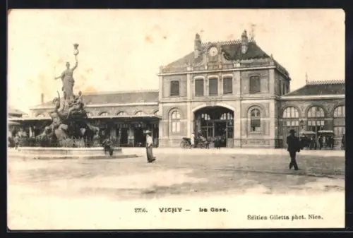 AK Vichy, La Gare