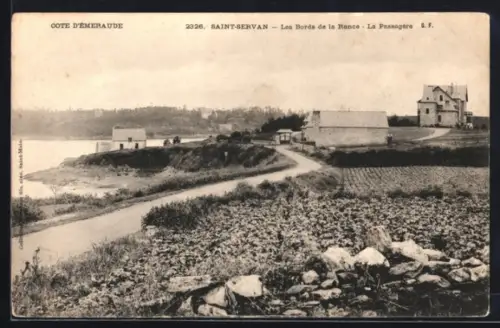 AK Saint-Servan /Cote d`Emeraude, Les Bords de la Rance, La Passagère