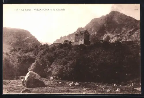 AK Vizzavona /La Corse, Vizzavona et la Citadelle