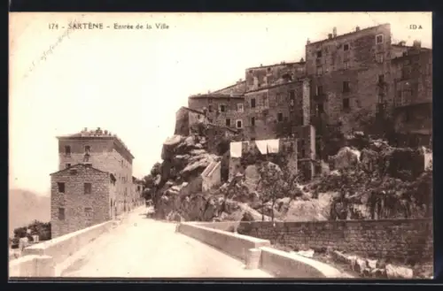 AK Sartène, Entrée de la Ville