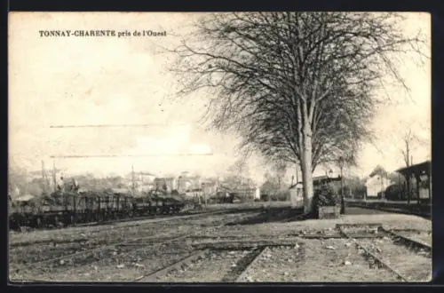 AK Tonnay-Charente, Vue générale pris de l`Ouest