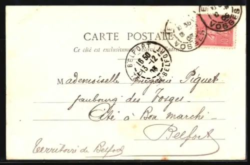 AK Épinal, Rue Léopold-Bourg