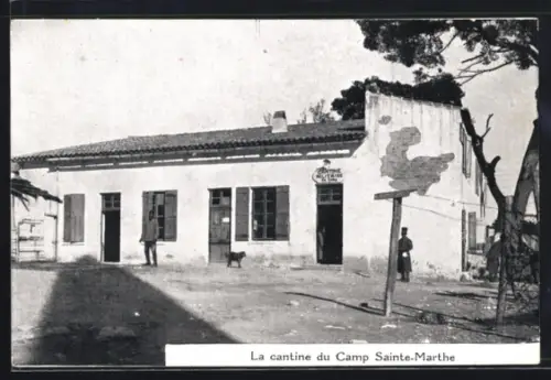 AK Marseille, Le cantine du Camp Sainte-Marthe