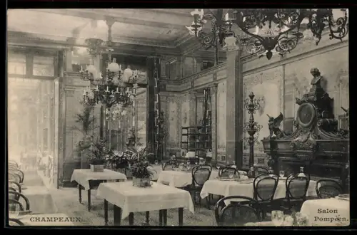 AK Paris, Restaurant Champeaux, Salon Pompéien