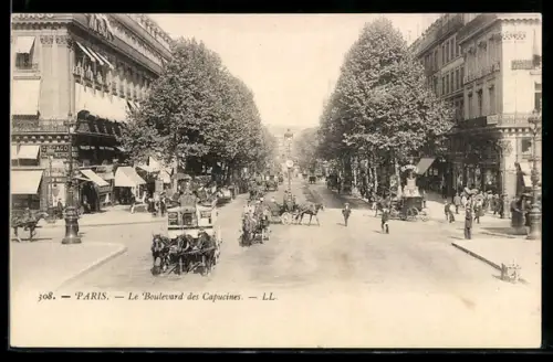 AK Paris, Le Boulevard des Capucines