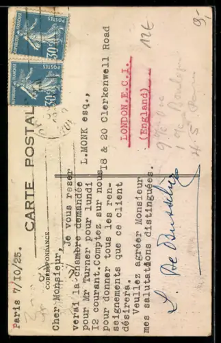 AK Paris, Hotel Cavour, 86, Rue Lafayette