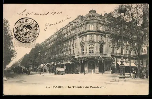 AK Paris, Le Théâtre du Vaudeville