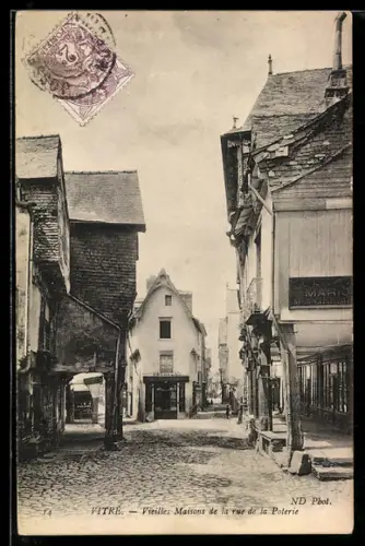 AK Vitré, Vieilles Maisons de la rue de la Poterie