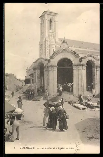 AK Talmont, Les Halles et l`Eglise