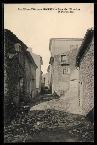 AK Gassin /Cote d`Azur, Rue de l`Enclos