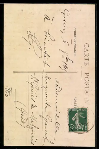 AK Gassin /Cote d`Azur, Rue de l`Enclos