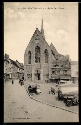 AK Gallardon /E.-et-L., L`Eglise Saint Pierre