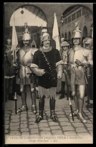 AK Bourges, Fetes de l`Argentier Jacques Coeur, Groupe Historique