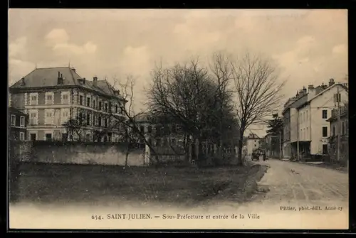 AK St-Julien, Sous-Préfecture et Entrée de la Ville, Panorama