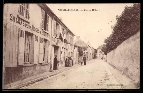 AK Neuville /S.-&-O., Maison Hébert