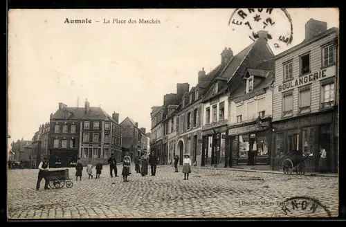 AK Aumale, La Place des Marchés