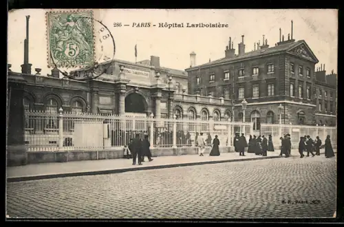 AK Paris, Hôpital Lariboisière