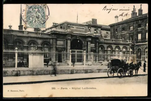 AK Paris, Hôpital Lariboisière