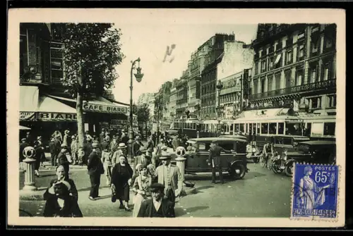 AK Paris, Les Grands Boulevards Saint-Denis et de Strasbourg