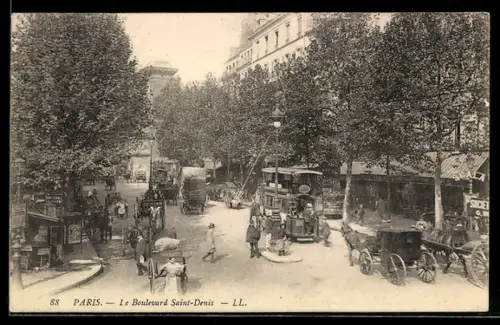 AK Paris, Le Boulevard Saint-Denis