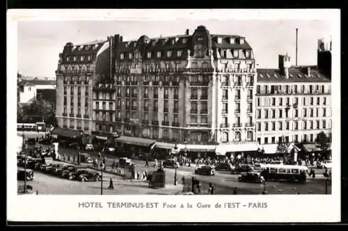 AK Paris, Hotel Terminus-Est, 5, Rue de Strasbourg