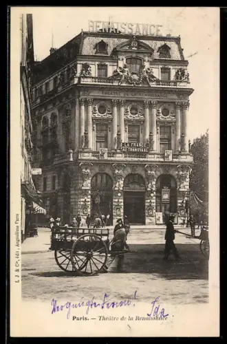 AK Paris, Théâtre de la Renaissance