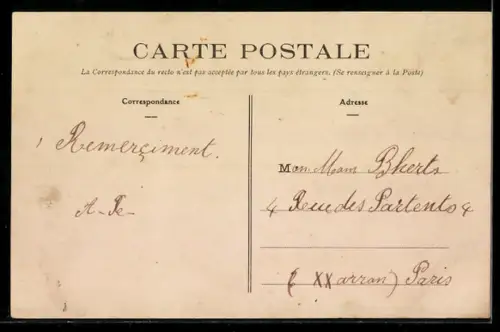 AK Paris, Rue de la Folie-Regnault