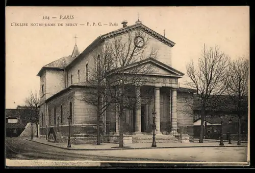 AK Paris, L`Église Notre-Dame de Bercy